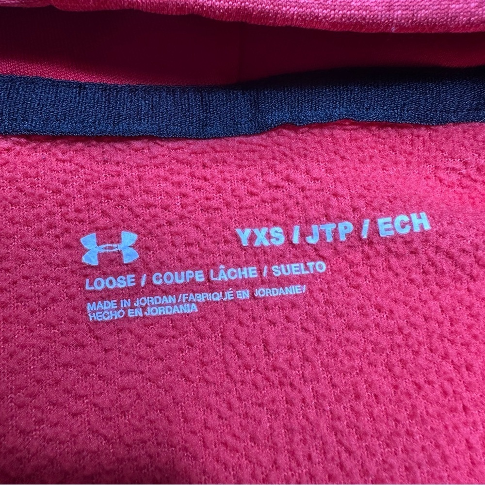 Under Armour Hoodie Red Size Extra Small - Picture 8 of 16